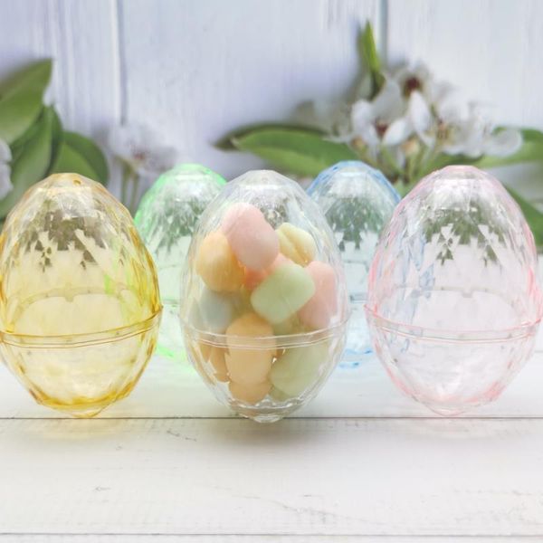 

5pcs/set creative easter egg model candy box gift box baby shower birthday christmas wedding party candy