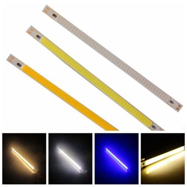 

bulbs carprie led light 200x10mm warm/cool white 10w cob chip dc12-24v colorful panel strip lamp for office outdoor deco #45