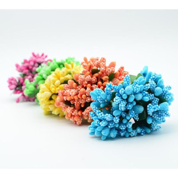 

12pcs artificial stamen flowers fake plastic christmas wreath decoration accessories for home wedding diy new ye jllivh