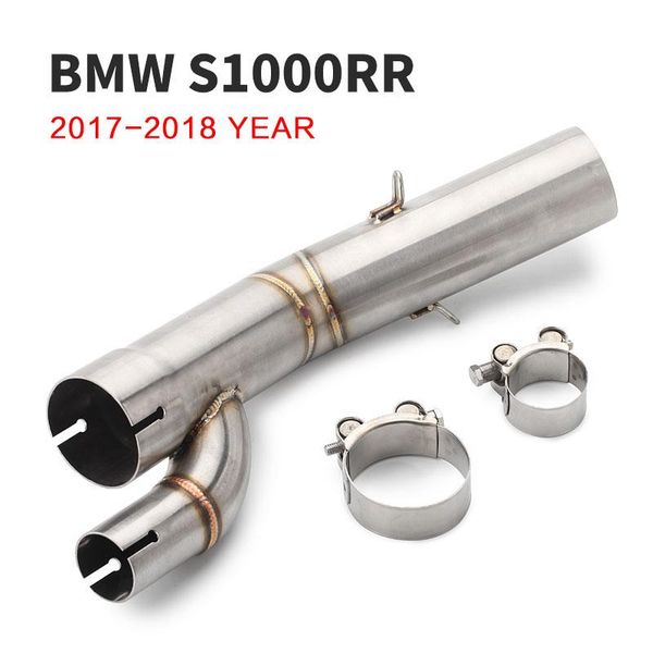 

motorcycle exhaust system for s1000rr full header 2021 escape muffler middle link pipe 51mm