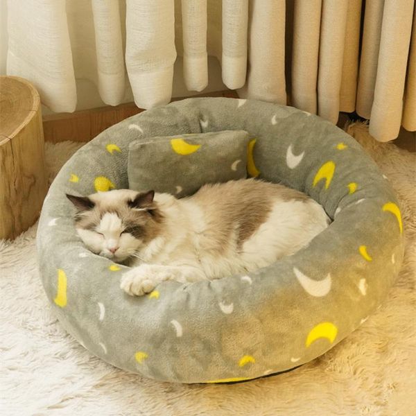 

removable cat bed house kennel dog bed pet nest cat mat dog kennel house cushion sofa pet products