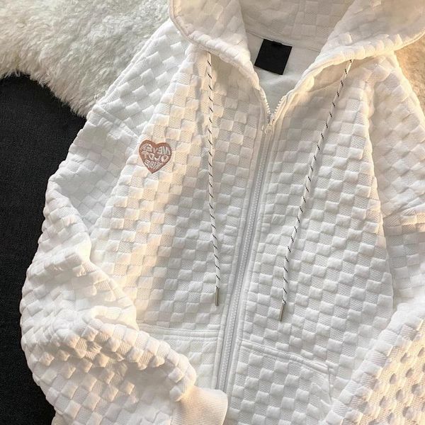 

women's hoodies & sweatshirts women autumn winter fashion plush warm fluffy double oversize pullover loose soft hoodie y2k, Black