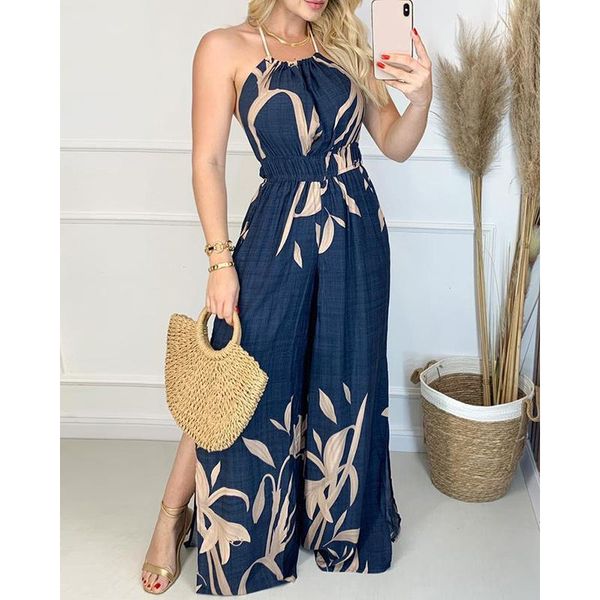 

casual dresses sleeveless strap beach midi party 2021 print fashion long dress women green summer split fork, Black;gray