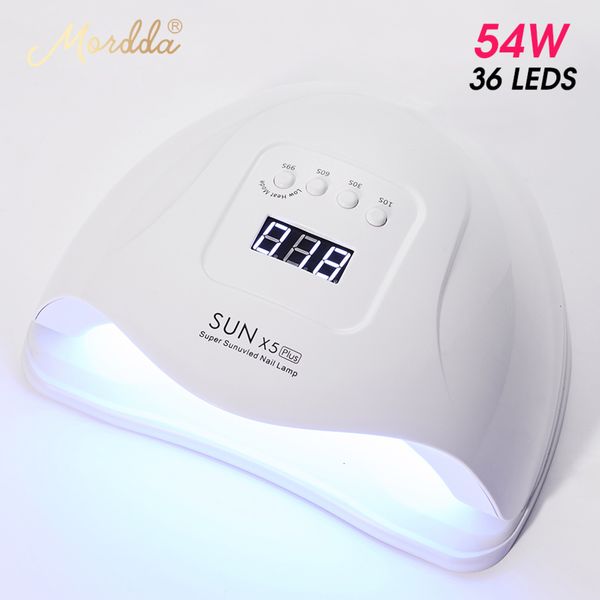 

new sun 5x plus new led manicure dryer 72w/66w/54w ice drying polish nail lamp for gel varnish