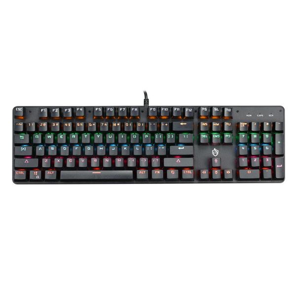 

keyboards usb mechanical gaming keyboard ergonomic powered operated 6 light colors 9 vivid lighting effects