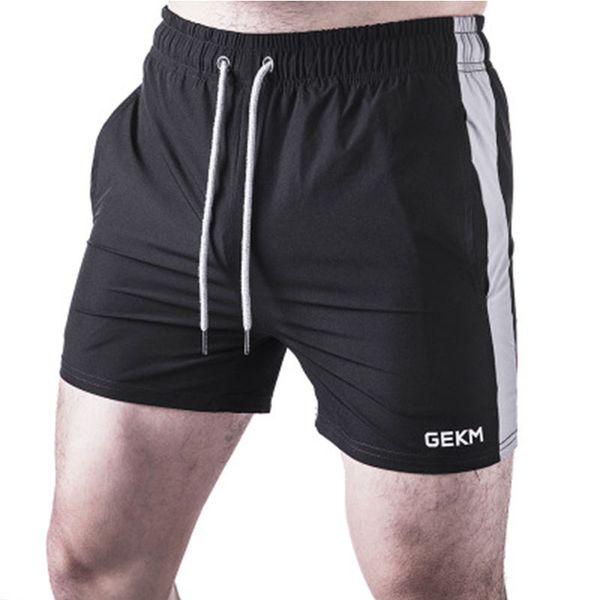 

2020 gyms shorts men quick dry for running shorts men fitness sport shorts male training sports short pants sport man clothing, Black;green