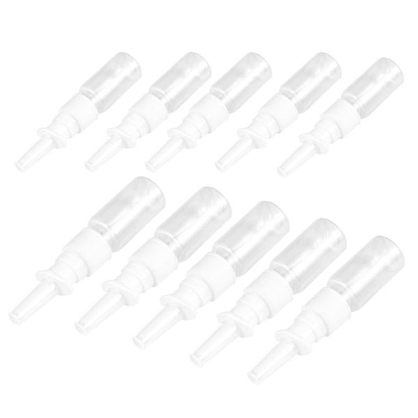 

storage bottles & jars 10pcs 10ml 20ml nasal sprayer refillable clear spray container