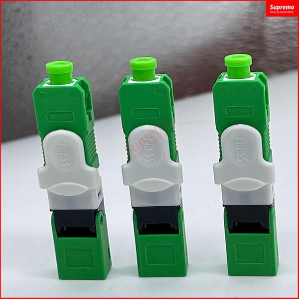 

fiber optic equipment ng cold connector ftth esc250d sc apc/upc single-mode optical quick fast embedded type apc upc