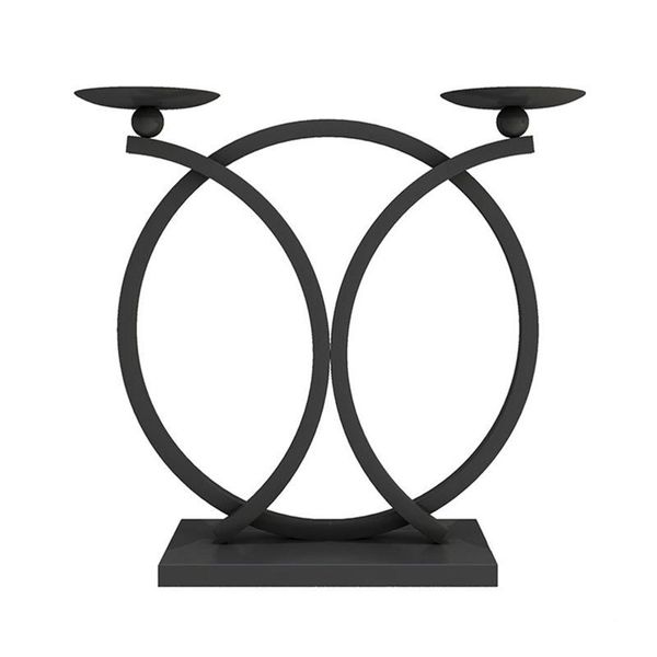 

candle holders counter nordic living room home decor round standing centerpieces wedding party holder modern simple craft metal
