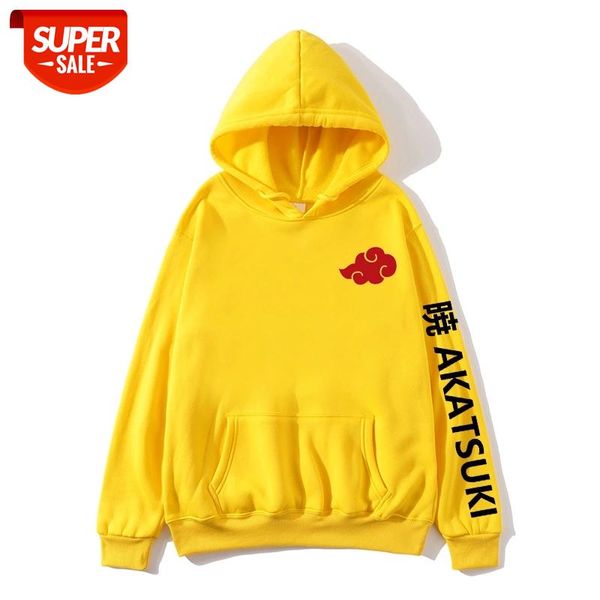 

japanese anime naruto akatsuki hoodies men harajuku 2020 funny cartoon sweatshirts naruto hoodie hip hop hoody male #ll29, Black