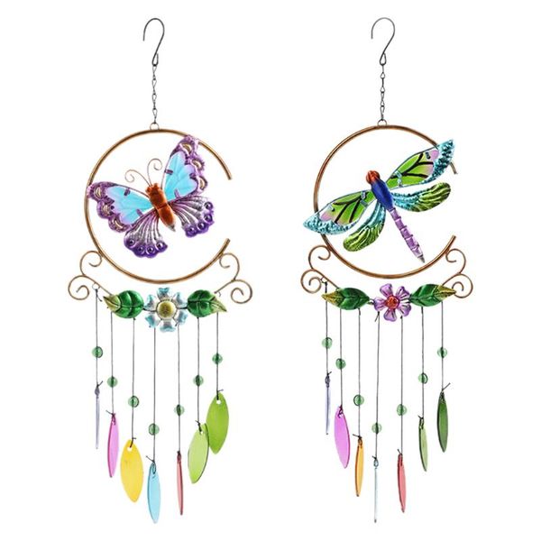 

decorative objects & figurines colorful pendant bell wind chimes indoor outdoor balcony garden decor hanging decoration ornament