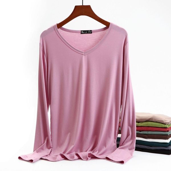 

autumn women cotton t shirt long sleeve black white casual tee shirt femme female slim plus size fashion clothes