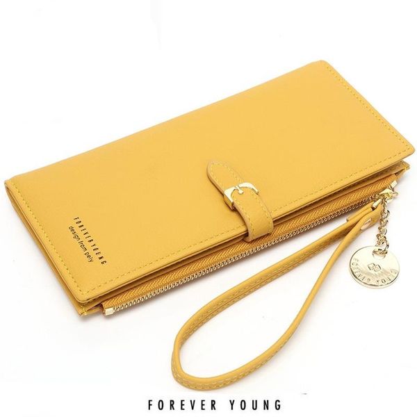 

wallets ladies long wallet korean multifunctional pure color casual mobile phone bag clutch bank card case, Red;black