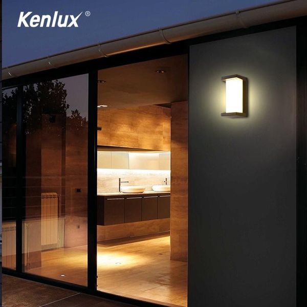 

12w outdoor wall light waterproof led wall lamp home decorative lighting for bathroom living room sconce