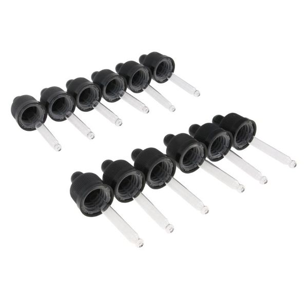 

12pcs glass liquid dropper pipette for 15ml essential oil bottle