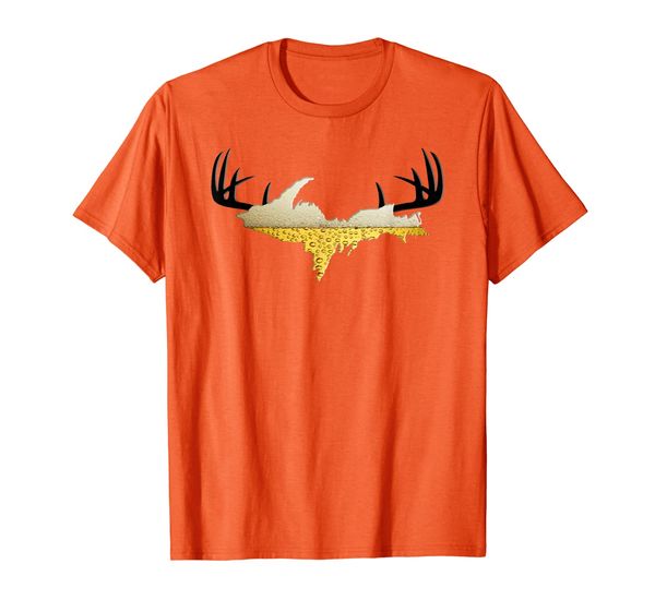 

beer upper peninsula deer hunter t shirt up hunting, White;black