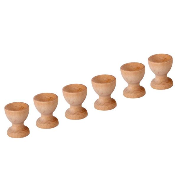 

6pcs diy easter egg wooden holder easter diy eggs stand tool