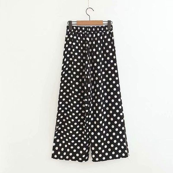 

women's pants & capris polyester casual regular women csb35-560 european and american for storm printing, Black;white