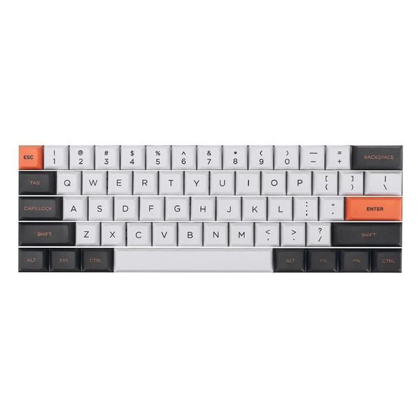 

keyboards feker 61 keys 104 pbt sublimation keycaps thermal process dsa height