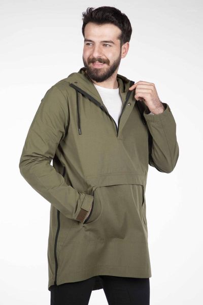 

markapia mens hooded straight jacket men's jackets, Black;brown