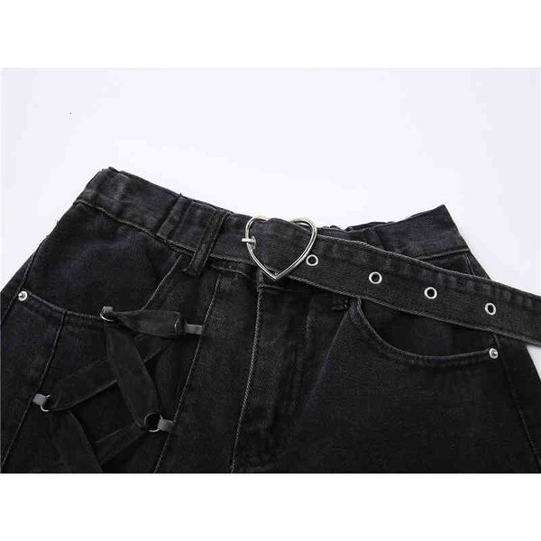 

men's jeans fashion y2k women's brem pants high casual baggy waist fall black punk hip hop vintage gothic leg drop n8vq, Blue
