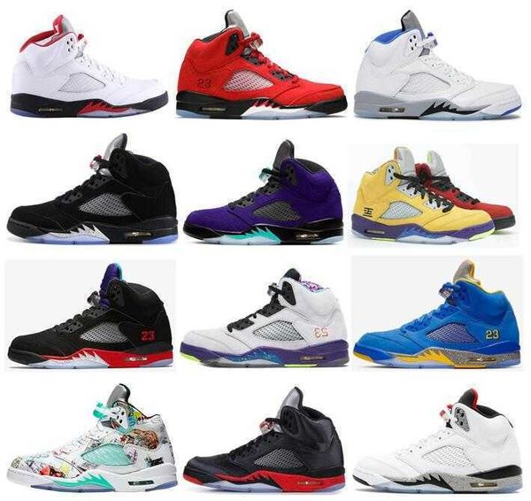 

5s fire red raging bull black metallic stealth 2.0 basketball shoes men 5 what the alternate bel 3 grape satin bred wings white cement