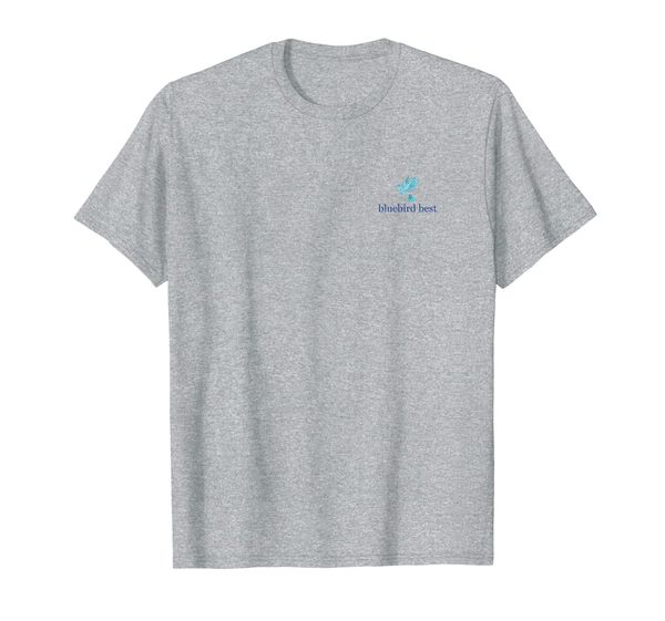 

bluebird signature brand logo t-shirt, White;black