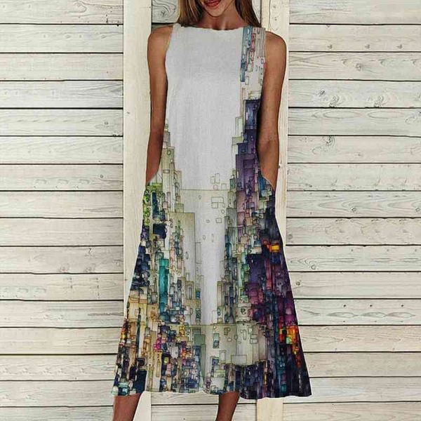 

hillsionly plus size summer long womens dress tank sleeveless casual beach maxi for women, Black;gray