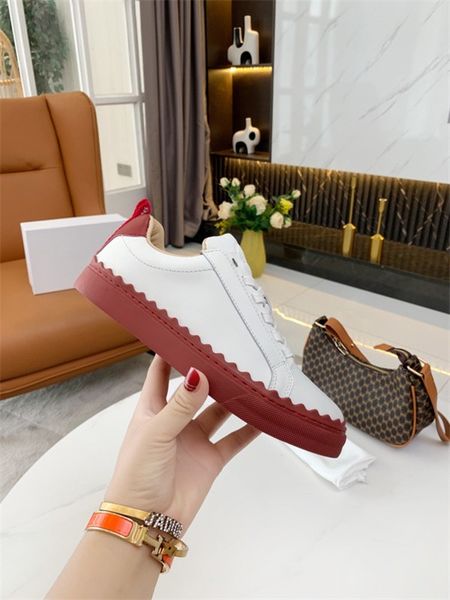

2021 designer shoes fashion mens shoes designer shoes famous man magic tie slip sneaker for gift, Red;white