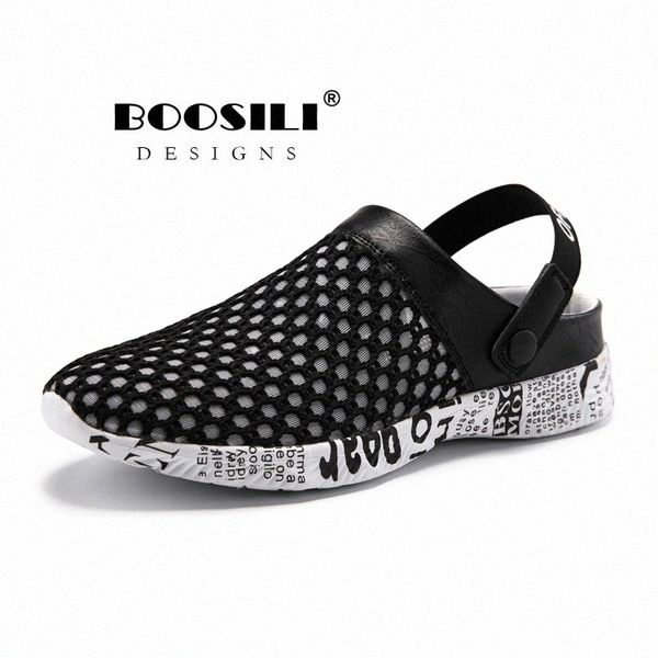 

sandalias hombre 2020 new eva cave shoes summer breat clog slipper breathable mens sandals soft classic k6gp#, Black