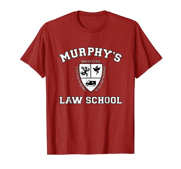 

shirt.woot: murphy's law school t-shirt, White;black