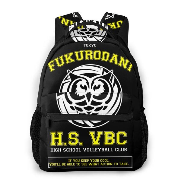 

backpack 2021 back to school fukurodani kawaii cool boy girl haikyuu travel