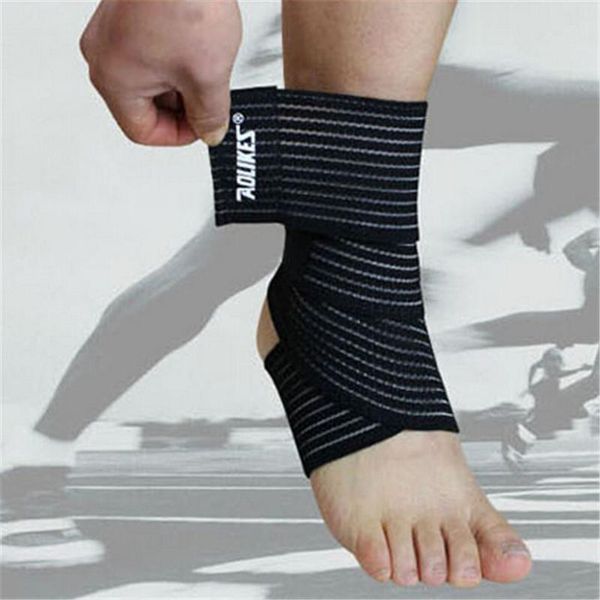 Apoio ao tornozelo Sports Bandage Proteção de futebol Badminton Sport Proteja o basquetebol Guarda elástica Taekwondo 1pcs