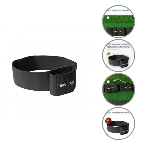 

golf training aids useful compact fastener tape arm posture motion correction belt