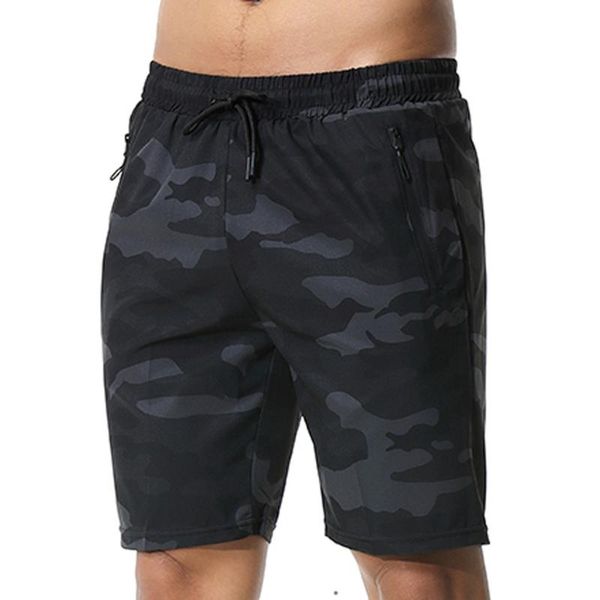 

men's shorts men camouflage casual breathable male cargo knee length mens summer short pants homme 2021, White;black