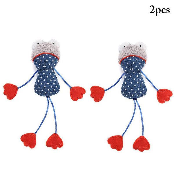

cat toys 2pcs multicolor car interactive toy frog bird shape cute pet plush artificial chew creative supplies