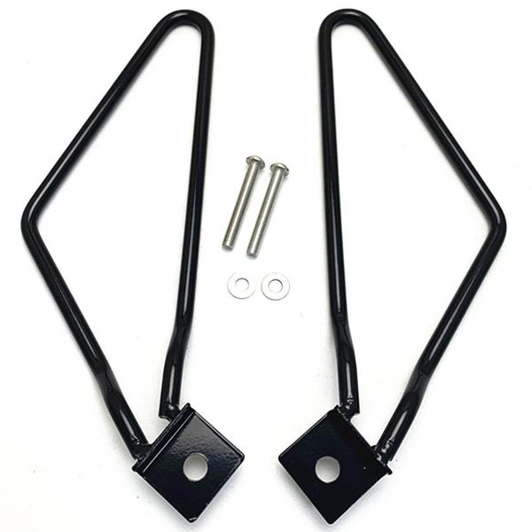 

parts motorcycle side box saddle bag luggage mount bracket support panniers universal bar frame