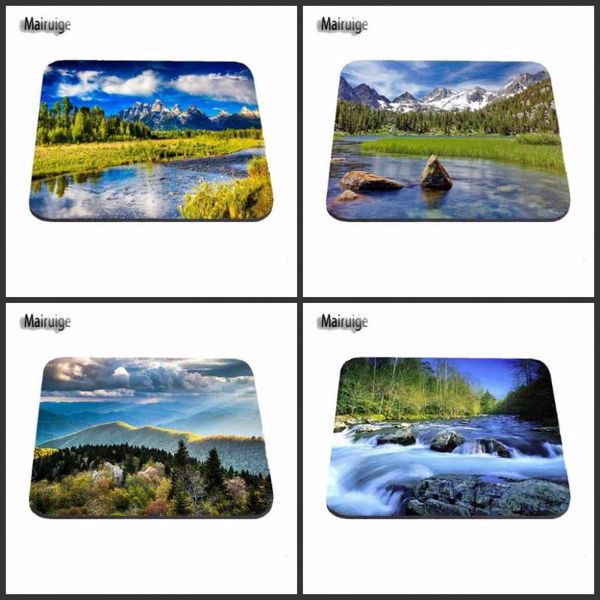 

mouse pads & wrist rests mairuige great smoky mountains national park mat rubber pad customized support durable custome make your own