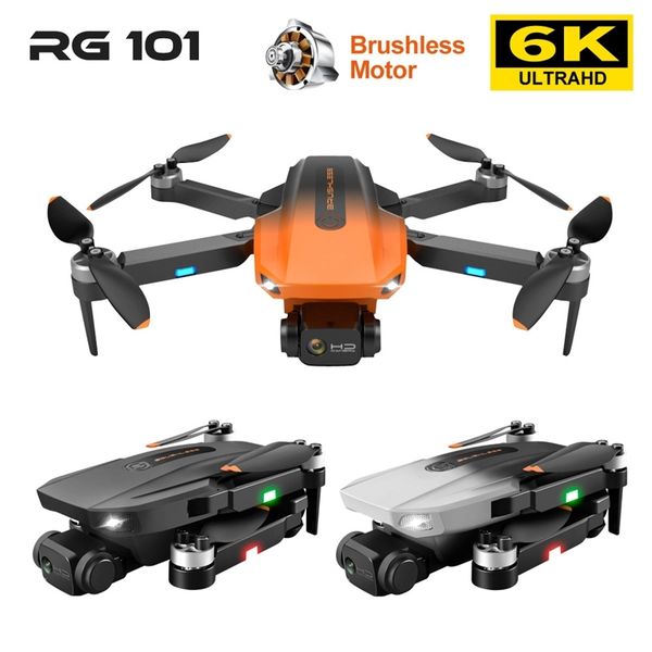

rg101 folding uav gps brushless 4k aerial dual camera four axis aircraft automatic return model