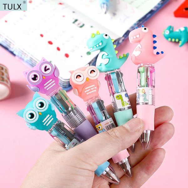 

ballpoint pens tulx cute for school stationery supplies pen set, Blue;orange