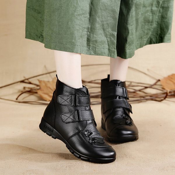 

swonco winter boots torozelo women high- snow women's shoes genuien ww3p, Black