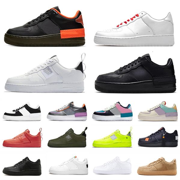

low fashion platform shoes men women casual shoe skateboard triple black white utility mens trainers sports sneakers scarpe chaussures