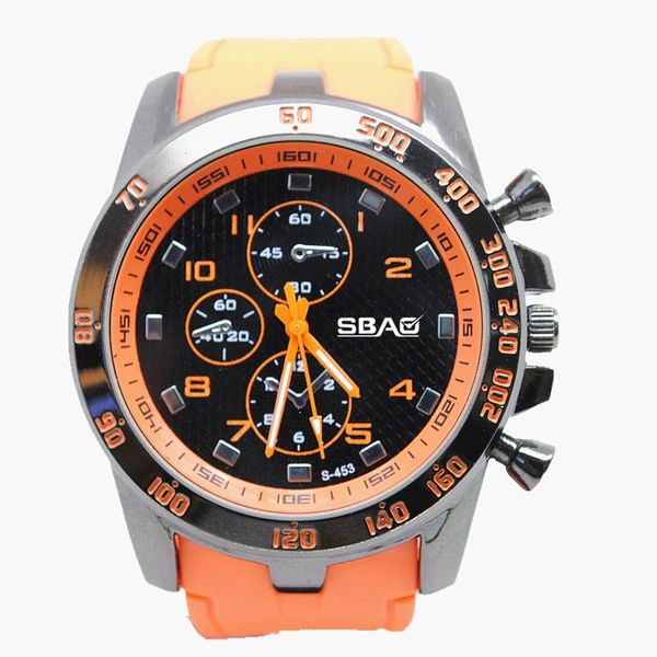 

wristwatches men's watch student quartz sports, Slivery;brown