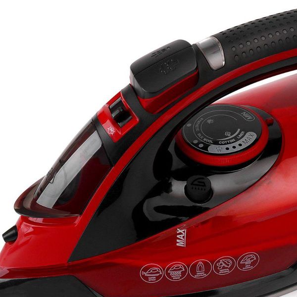

2600w cordless electric steam iron for garment generator clothes laundry brush steamer home travelling eu plug