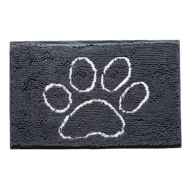 

kennels & pens protective pad tpr water absorption mat non floor cushion adorable carpet for pet cat dog puppy kitten (grey)