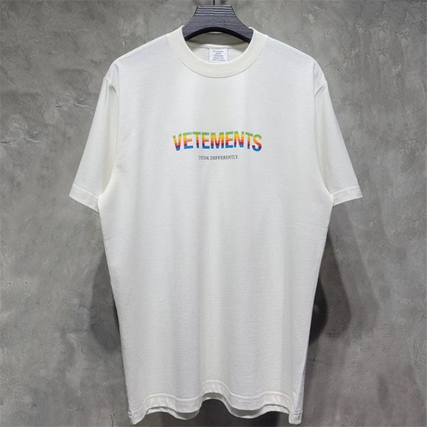 

men's t-shirts raiow vets soon man-woman shirt think differently letters printed embroidered vtm s mc2e, White;black