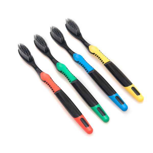 

2016 new toothbrush bamboo charcoal nano tooth brush soft bristle bamboo toothbrush 4 pieces/lot adults toothbrushes