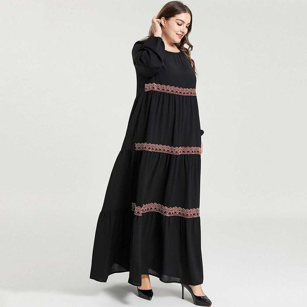 

women fashion dress abayas dubai muslim dresses abaya turkey casual european clothing kaftan islamic arab robe d rycs, Black;gray