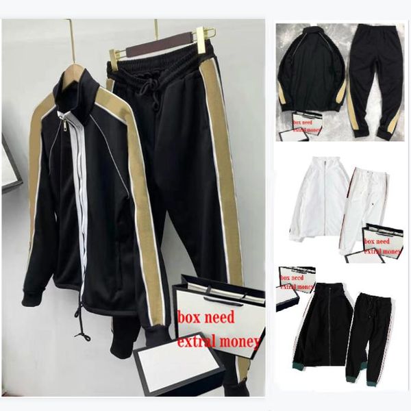 

fashion sportswear stylist men's tracksuits classic zipper cardigan hoodie + simple sports pants casual women's suit 2 size -2xl, Gray