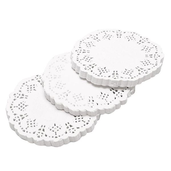 

mats & pads 300pcs round craft placemats paper cake lace ornament